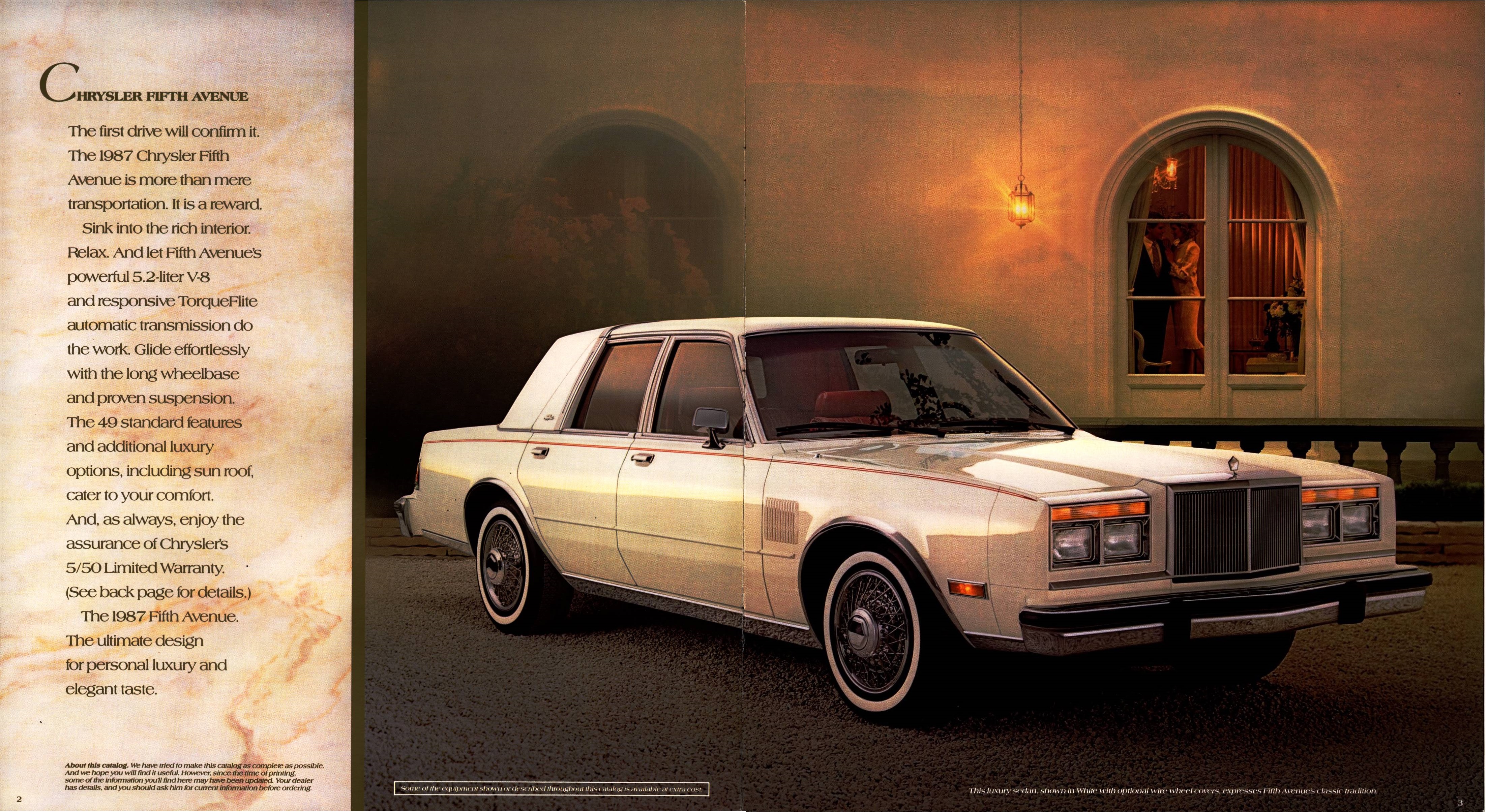 1987 Chrysler Fifth Avenue 02-03