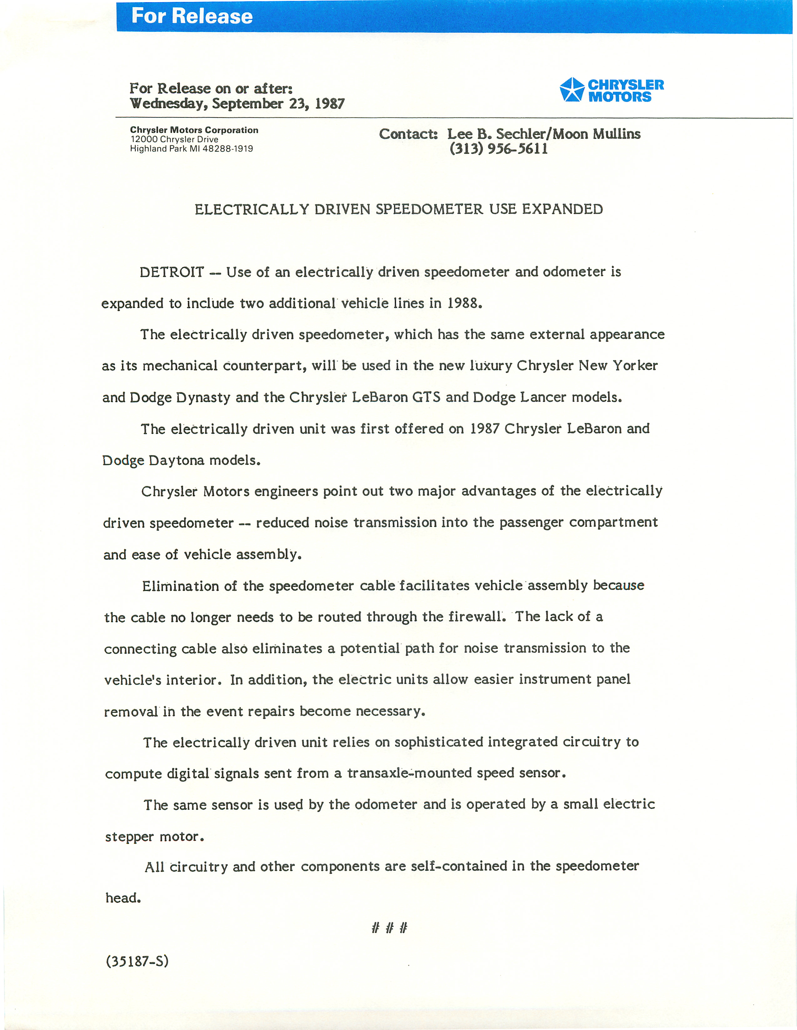 1988 Chrysler Intro Press Release-11