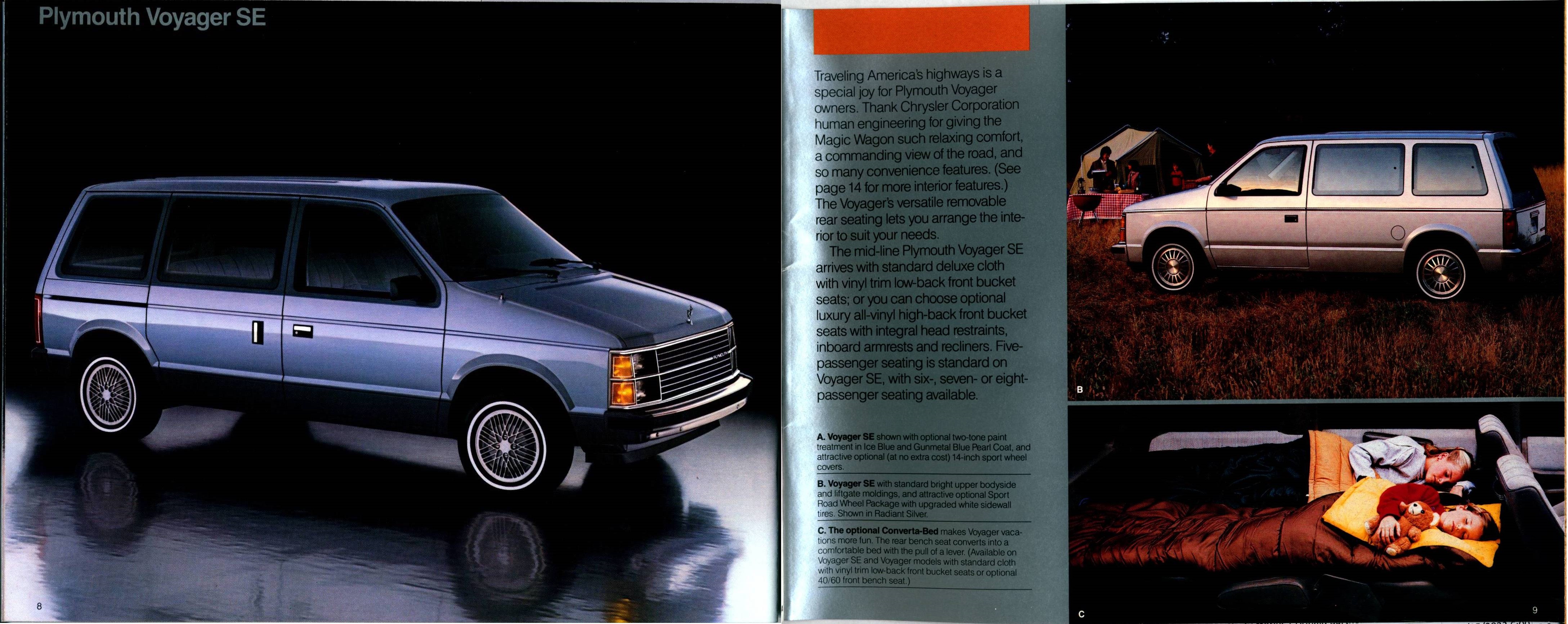 1986 Plymouth Full Line Prestige Brochure 08-09