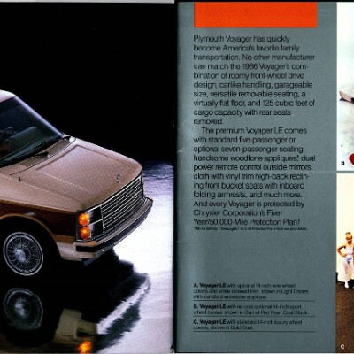 1986 Plymouth Full Line Prestige Brochure 06-07