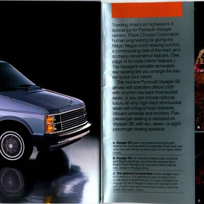 1986 Plymouth Full Line Prestige Brochure 08-09