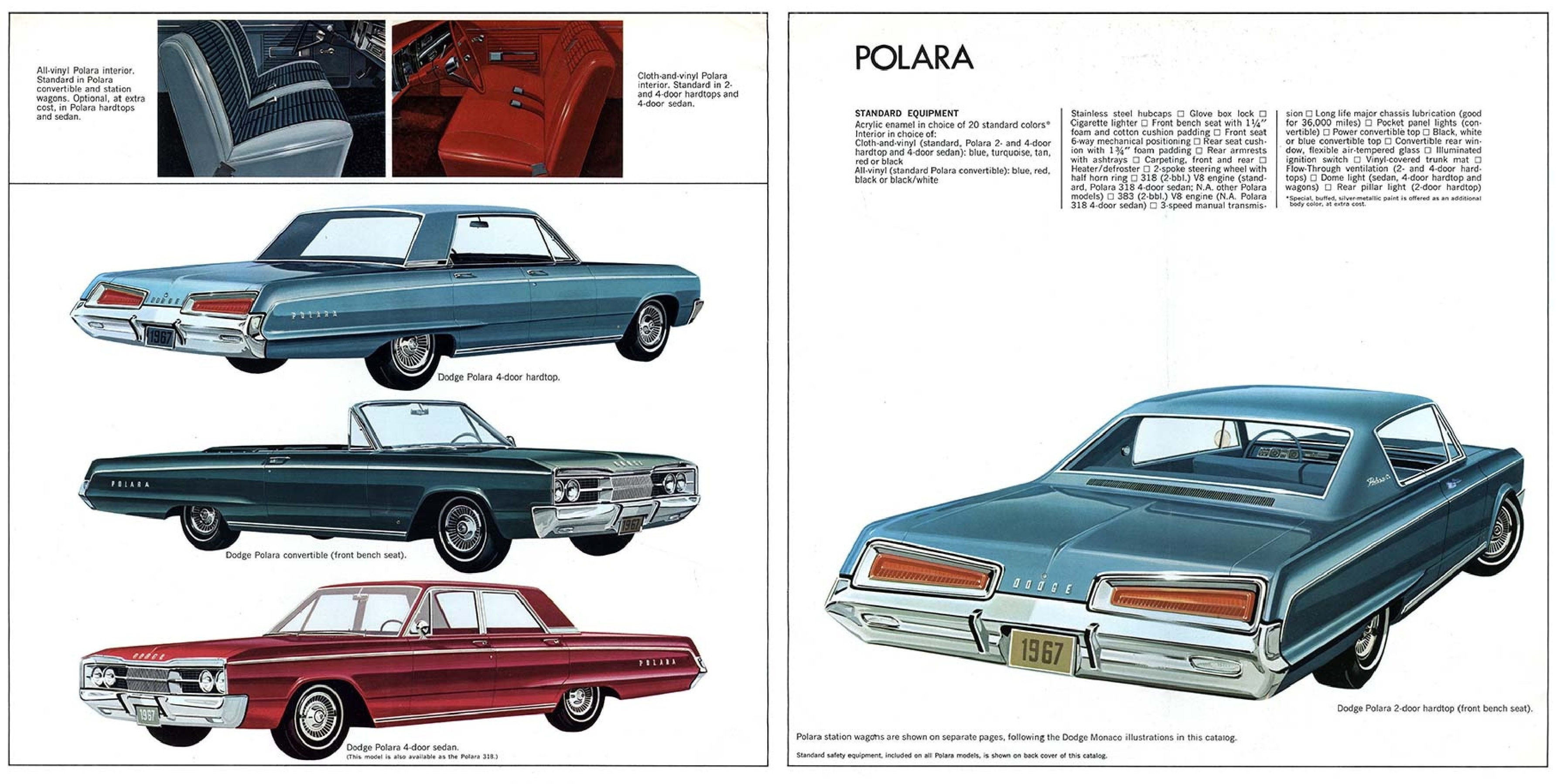 1967 Dodge Polara & Monaco Brochure   10-11