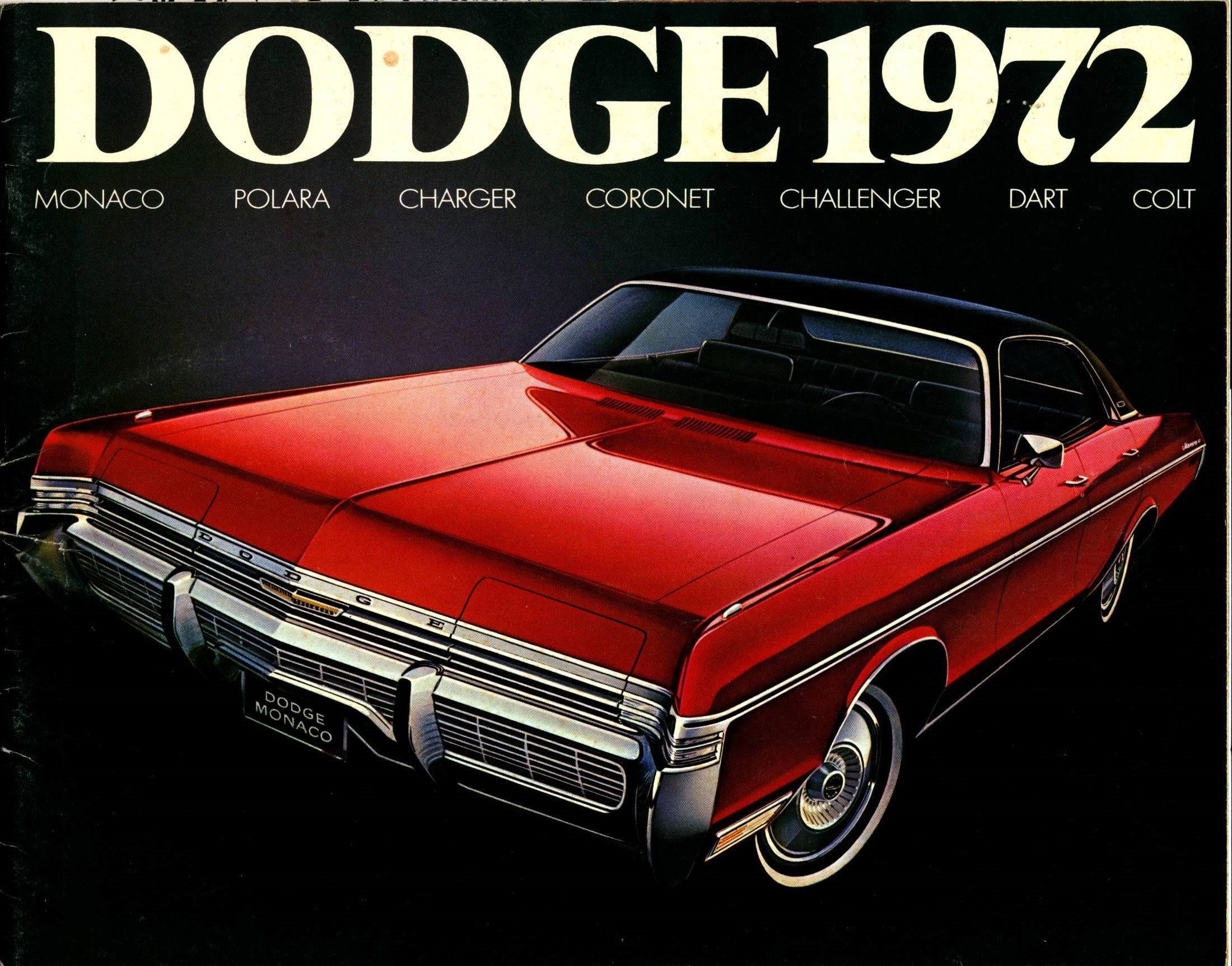 1972 Dodge Full Line Brochure (Cdn)  01