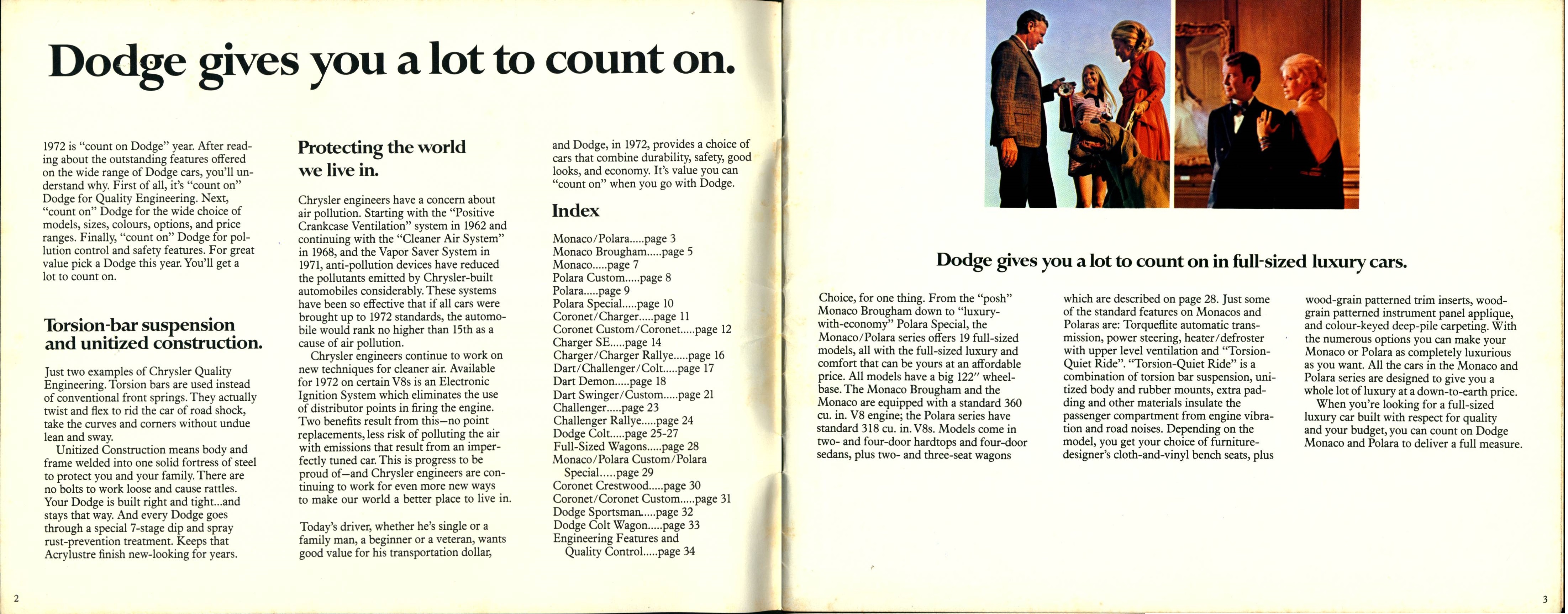 1972 Dodge Full Line Brochure (Cdn)  02-03