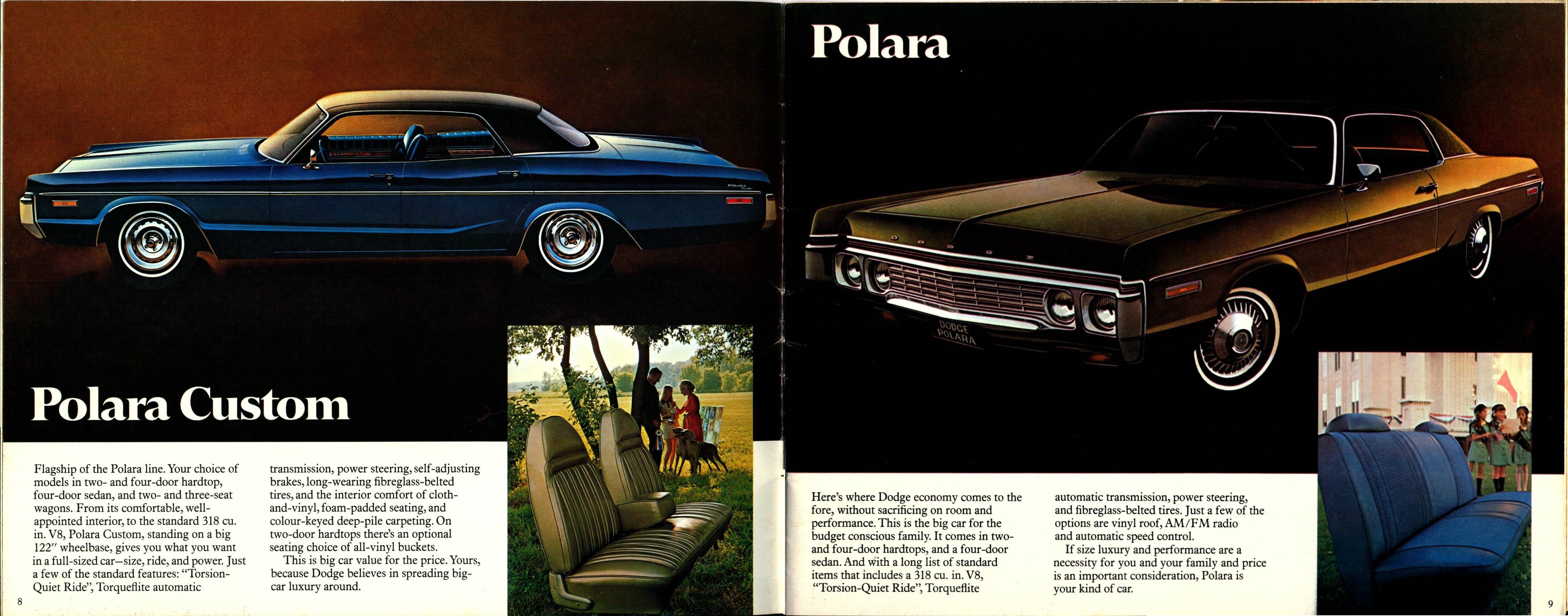 1972 Dodge Full Line Brochure (Cdn)  08-09