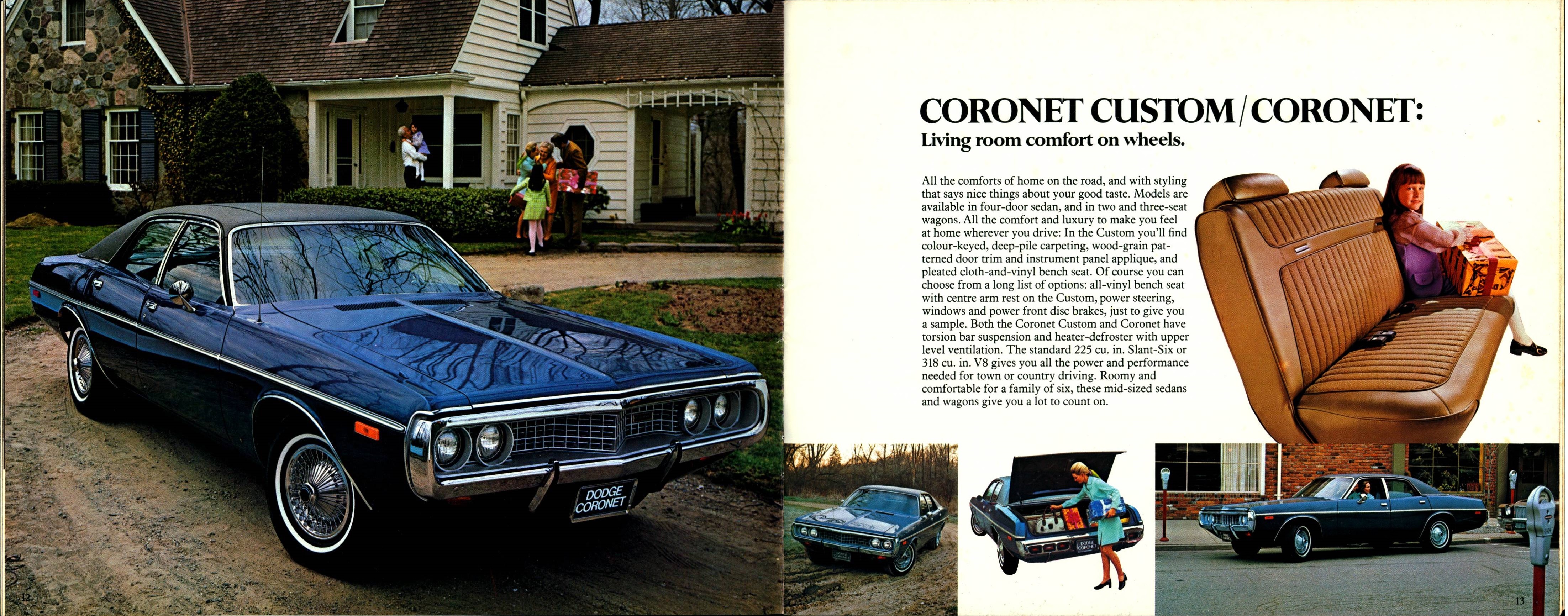 1972 Dodge Full Line Brochure (Cdn)  12-13