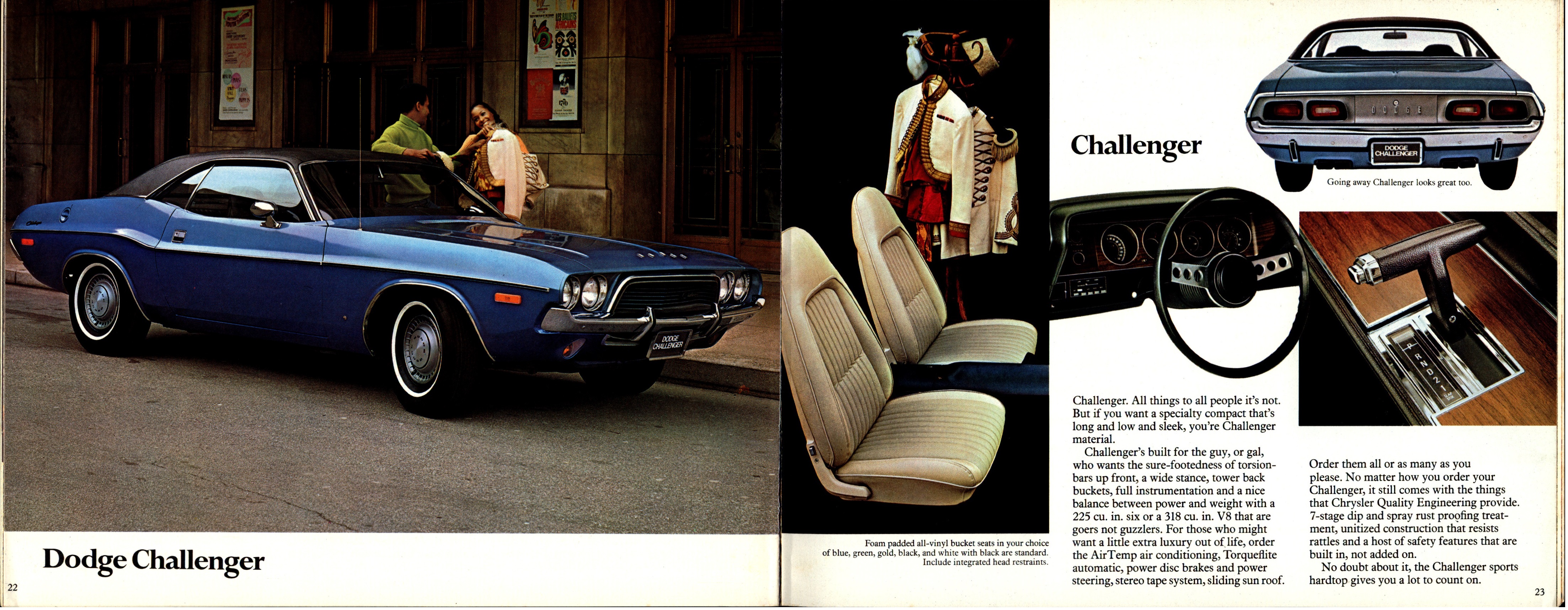 1972 Dodge Full Line Brochure (Cdn)  22-23