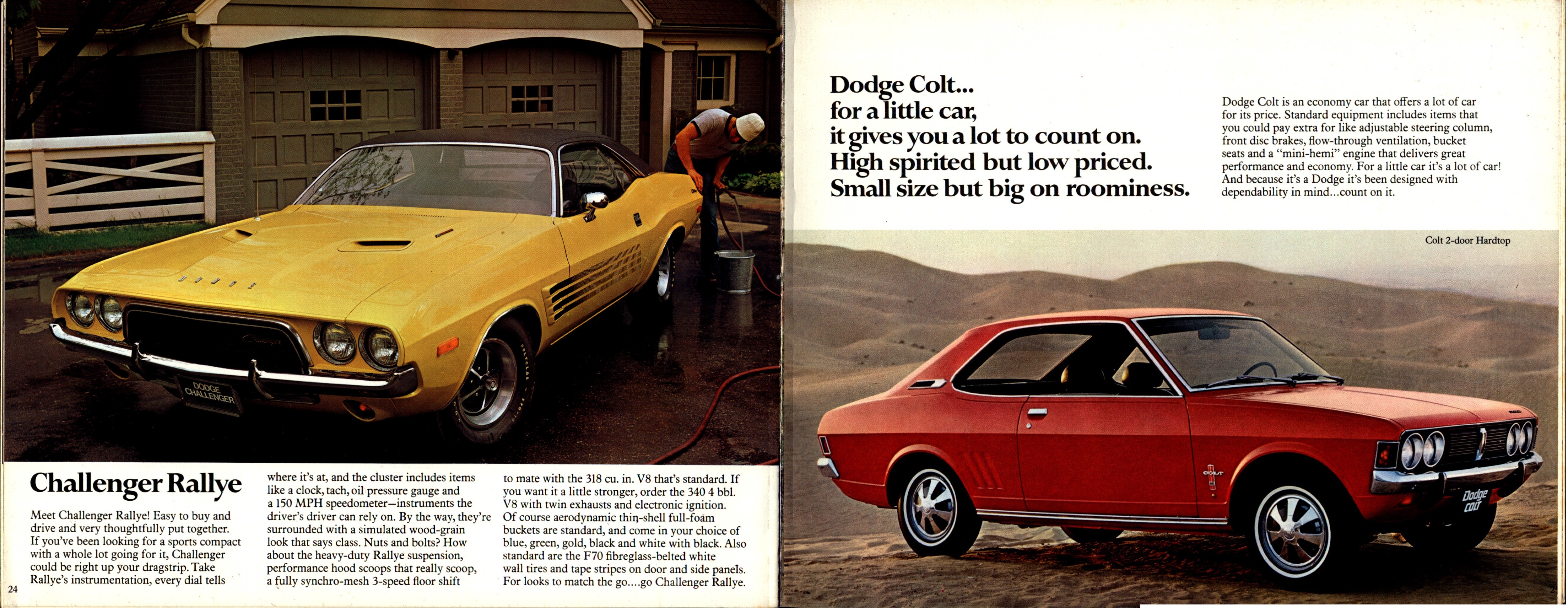 1972 Dodge Full Line Brochure (Cdn)  24-25