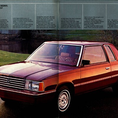 1984 Dodge Aries Brochure 08-09