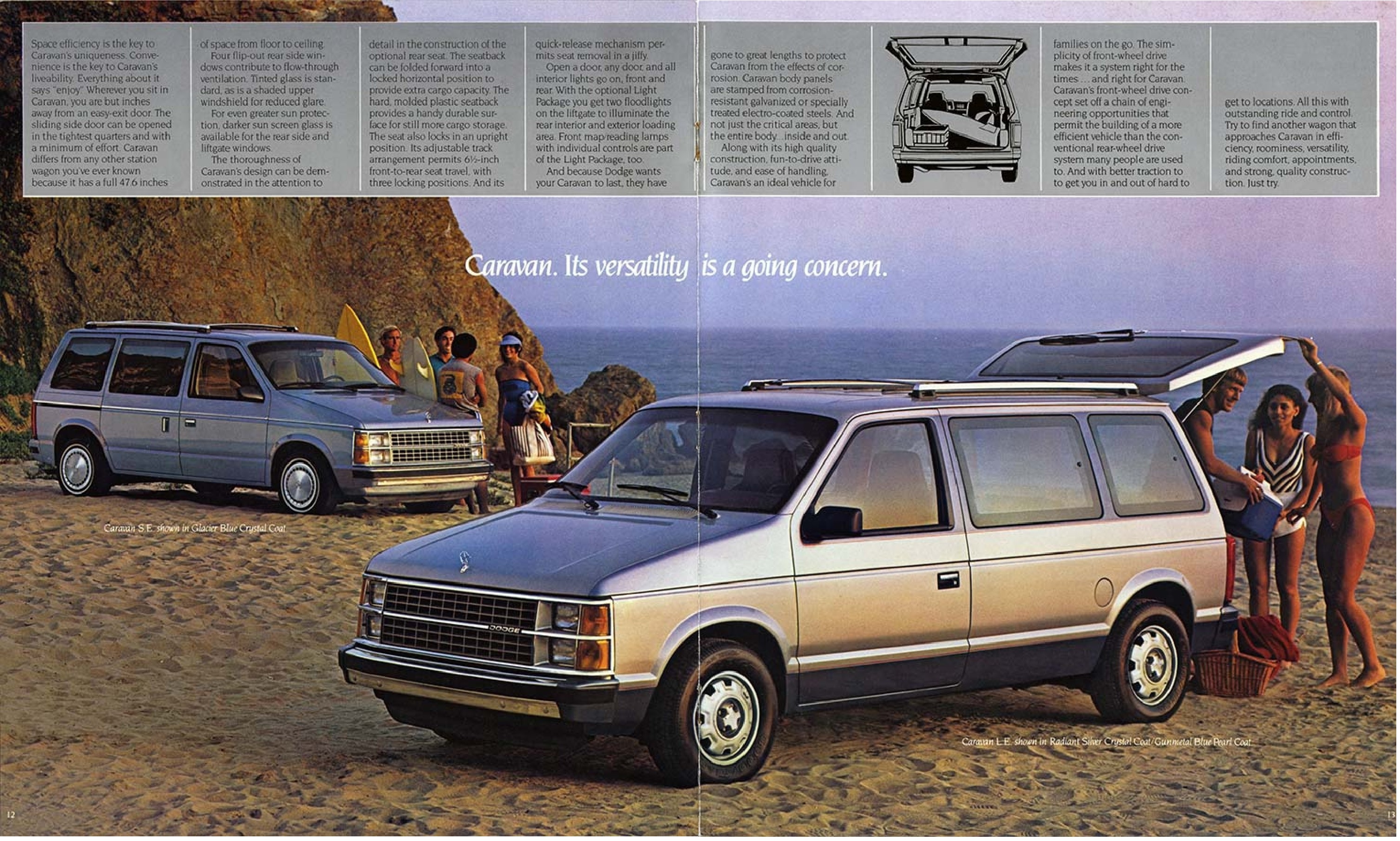 1984 Dodge Caravan 12-13