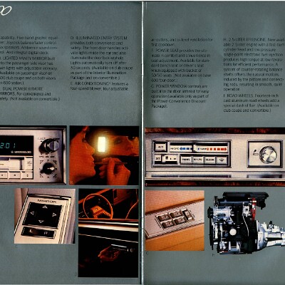 1986 Dodge 600 Brochure 14-15