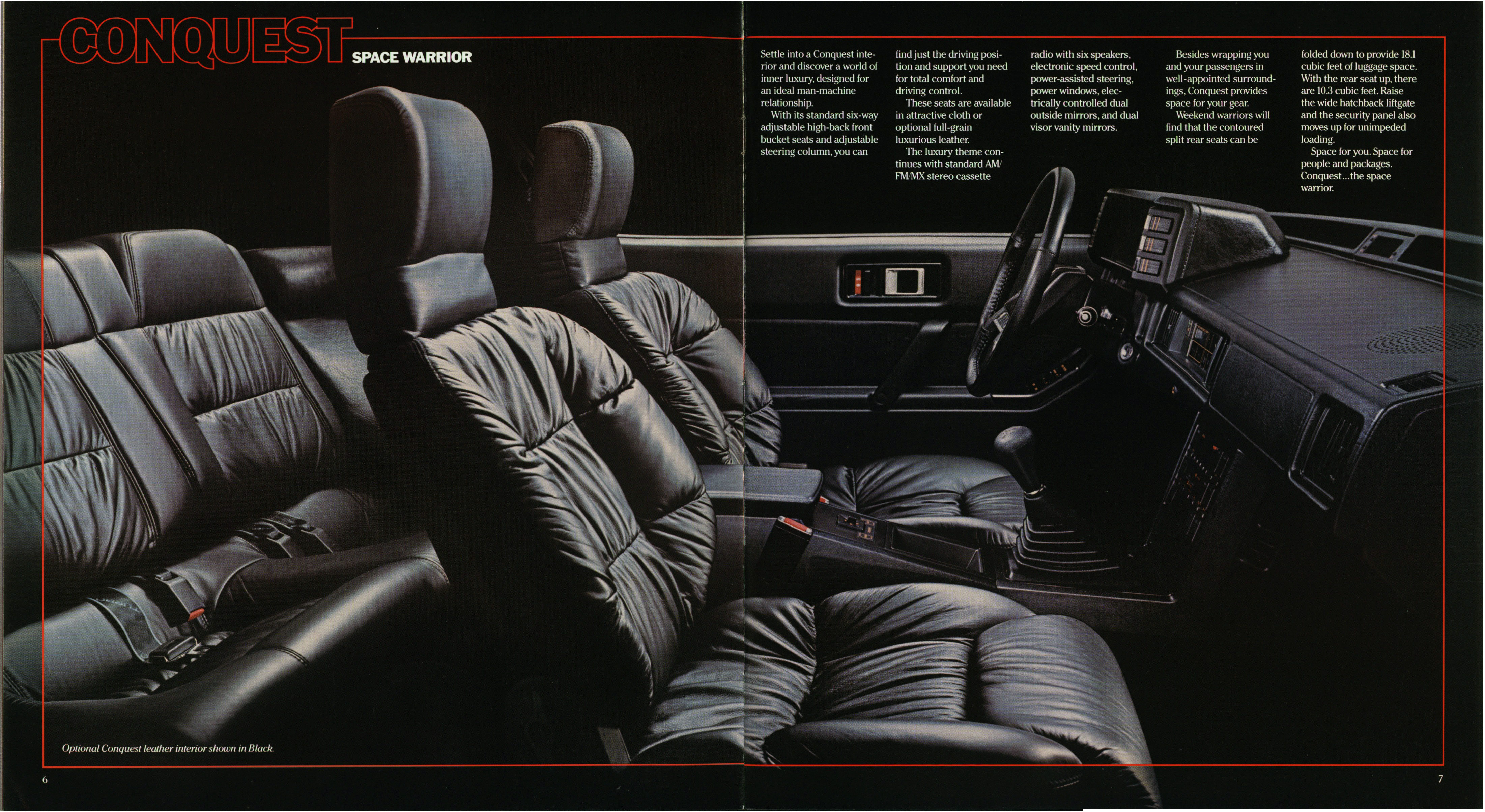 1986 Dodge Imports Prestige Brochure 06-07