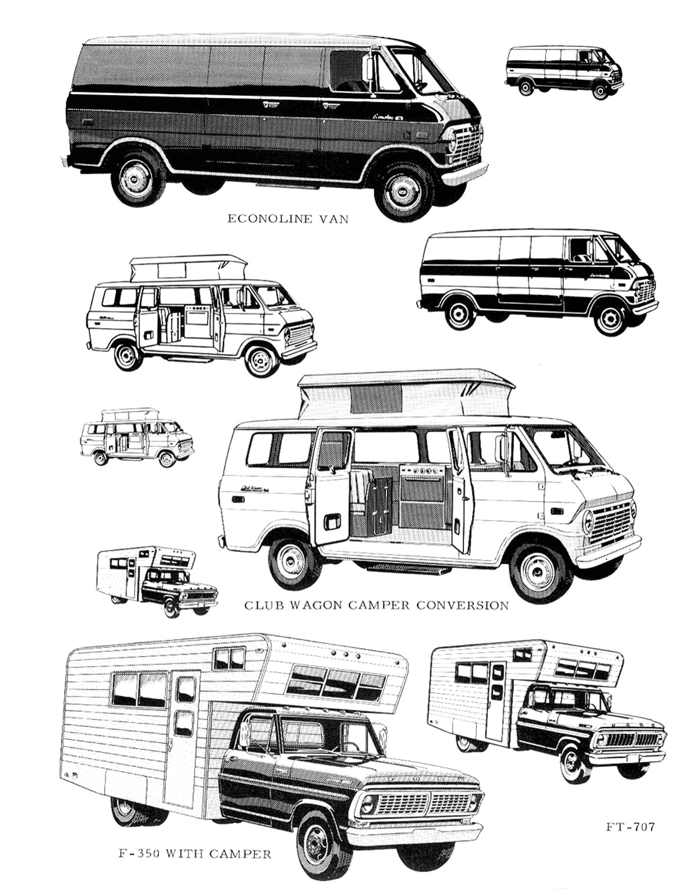 1970 Ford Truck Ad Clipart Book-22