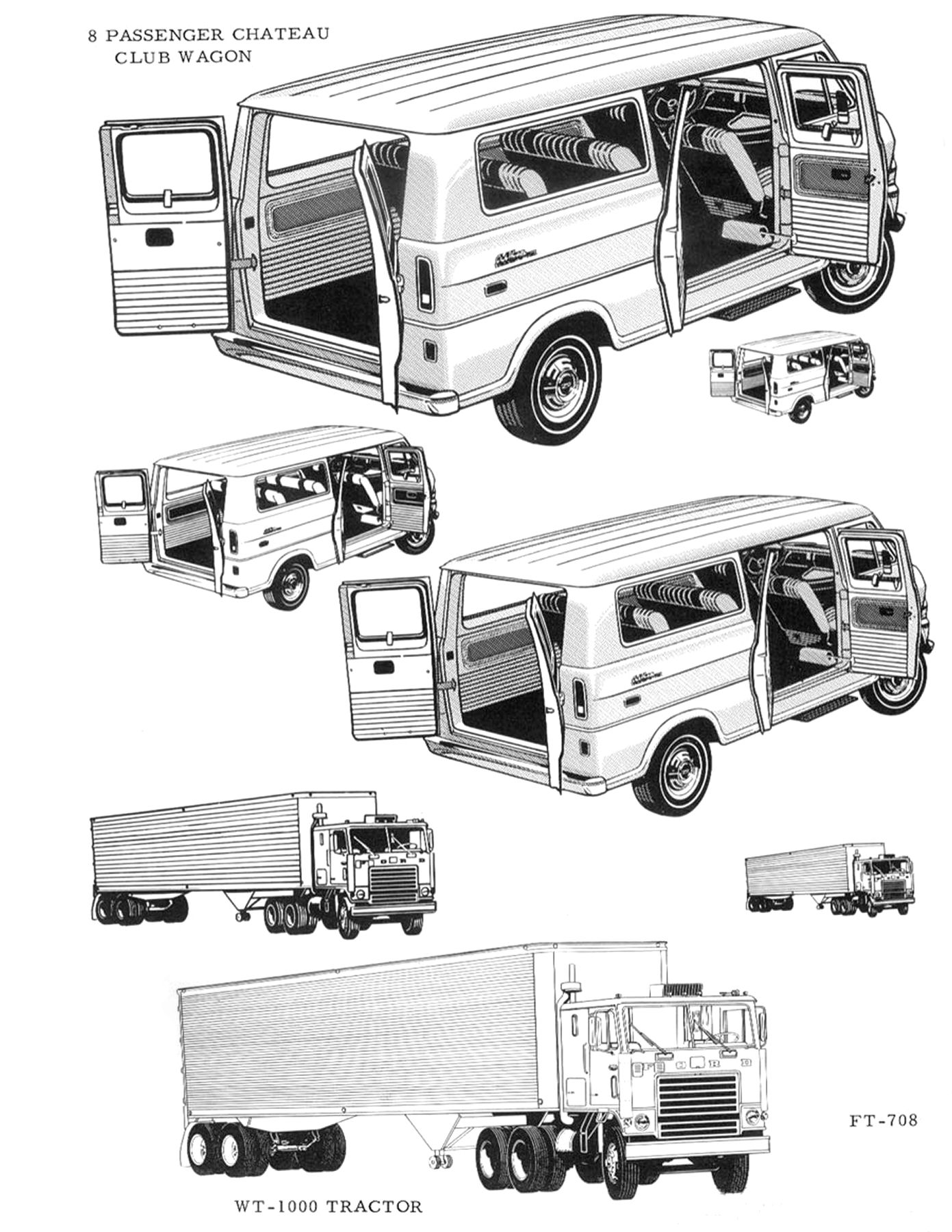 1970 Ford Truck Ad Clipart Book-23