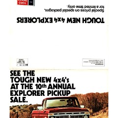 1977 Ford Explorer 4x4 Mailer