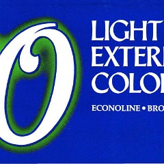 1980 Ford Light Truck Colors