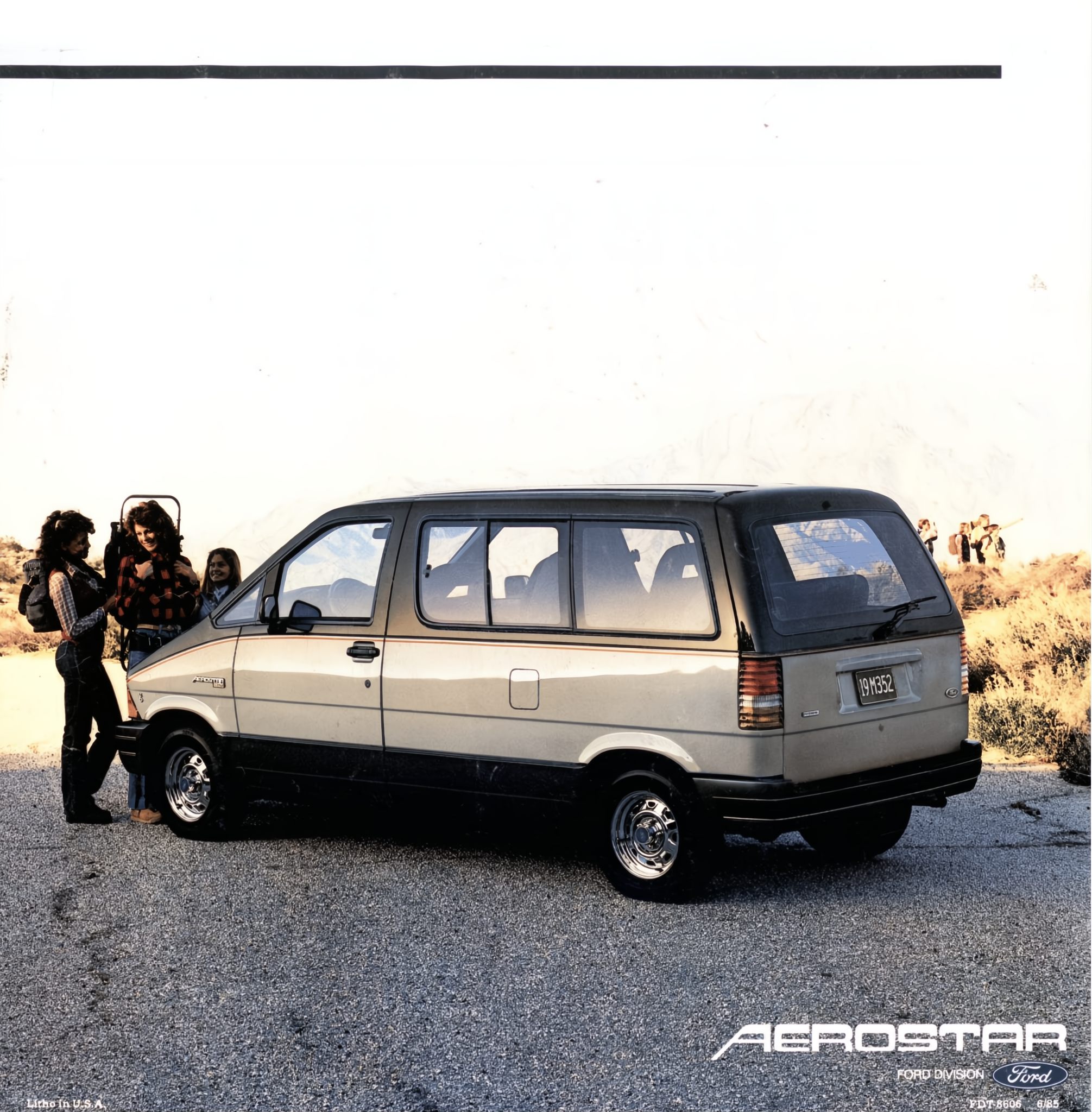 1986 Ford Aerostar Wagon Brochure 22