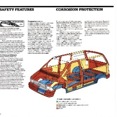 1986 Ford Aerostar Wagon Brochure 18-20-21