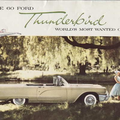 1960 TBird - Original Scans