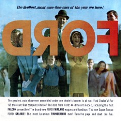 1963 Ford Full Line 1963 Ford Full Line