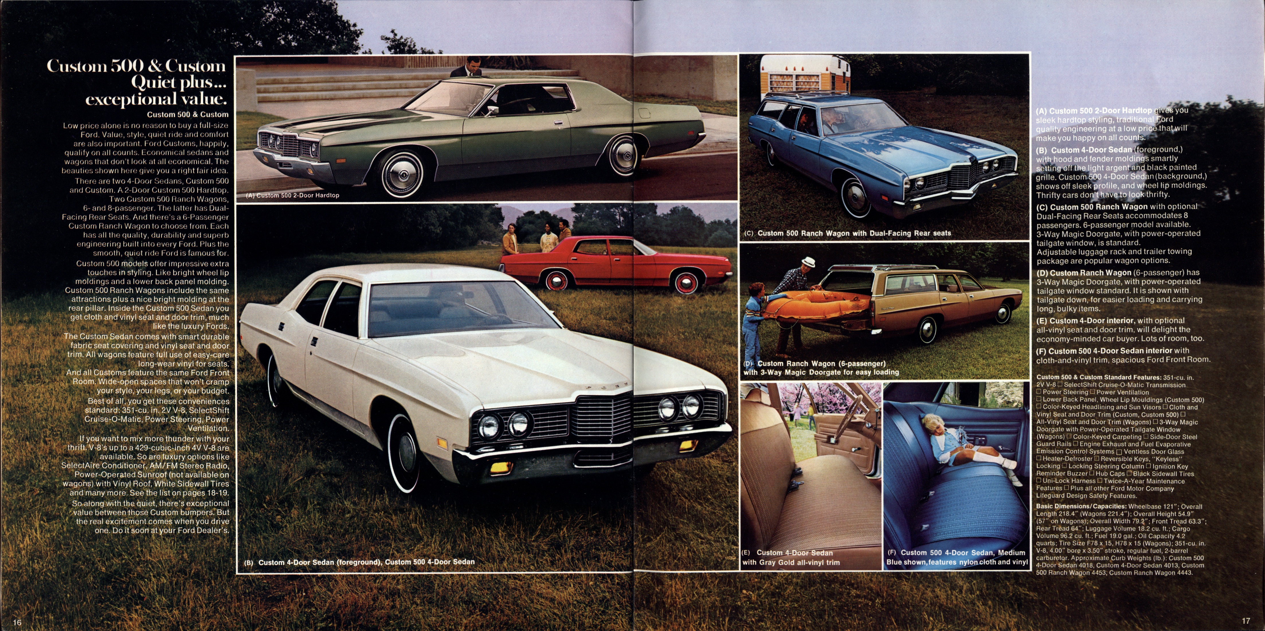1972 Ford Full Size Brochure (Cdn) 16-17