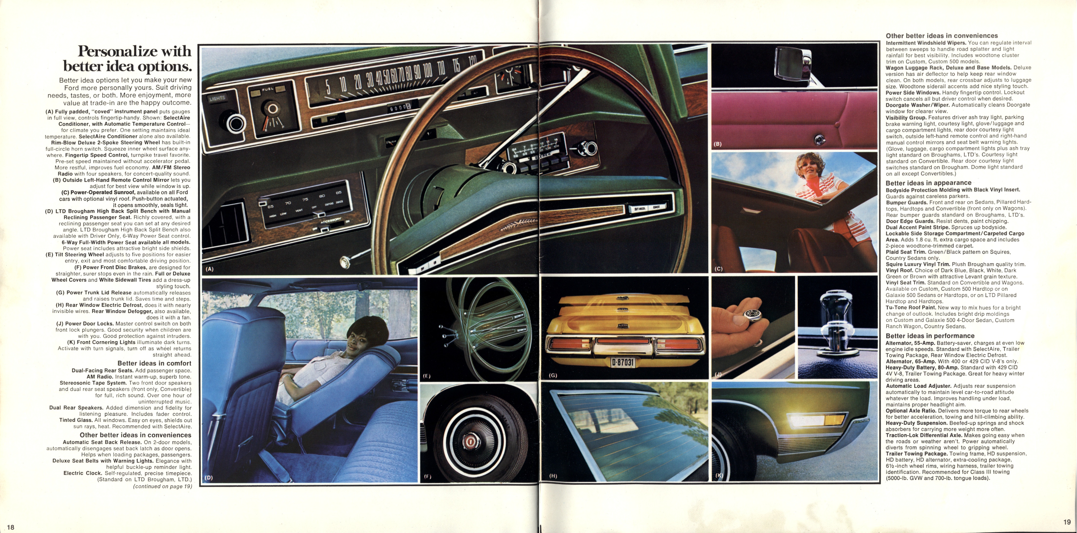 1972 Ford Full Size Brochure (Cdn) 18-19