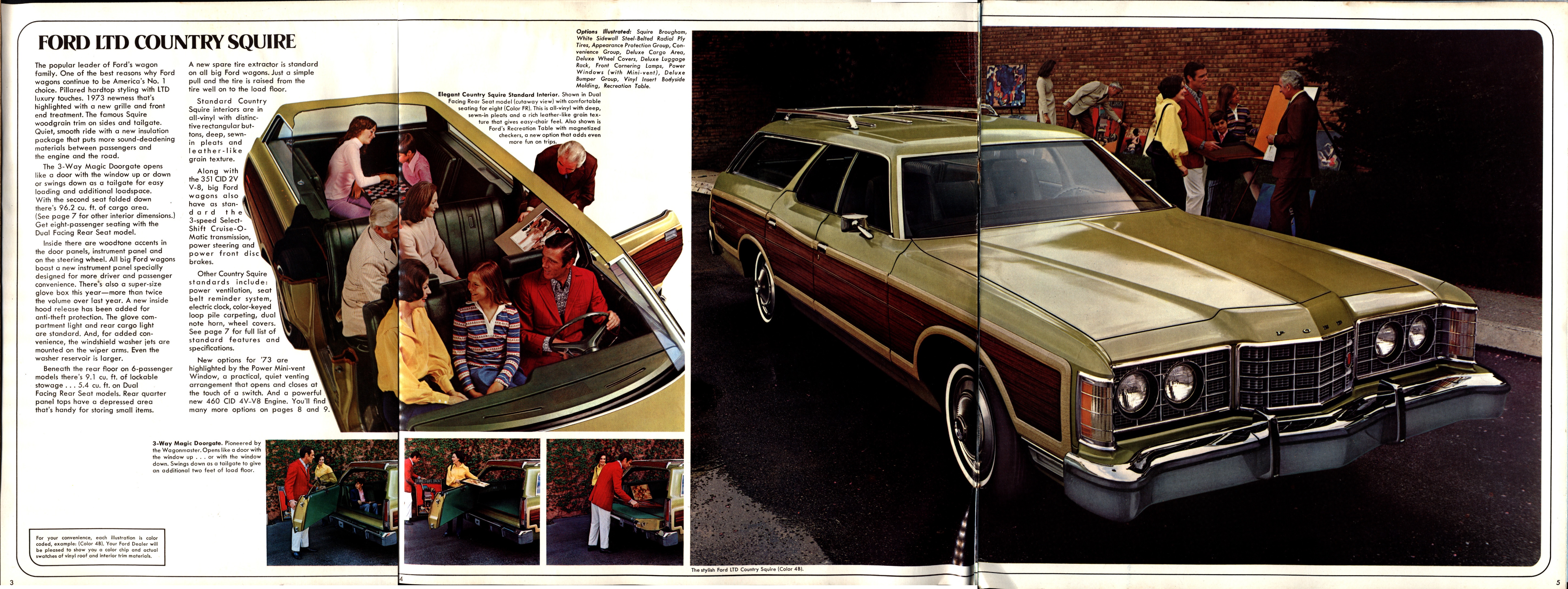 1973 Ford Wagons Brochure 03-04-05