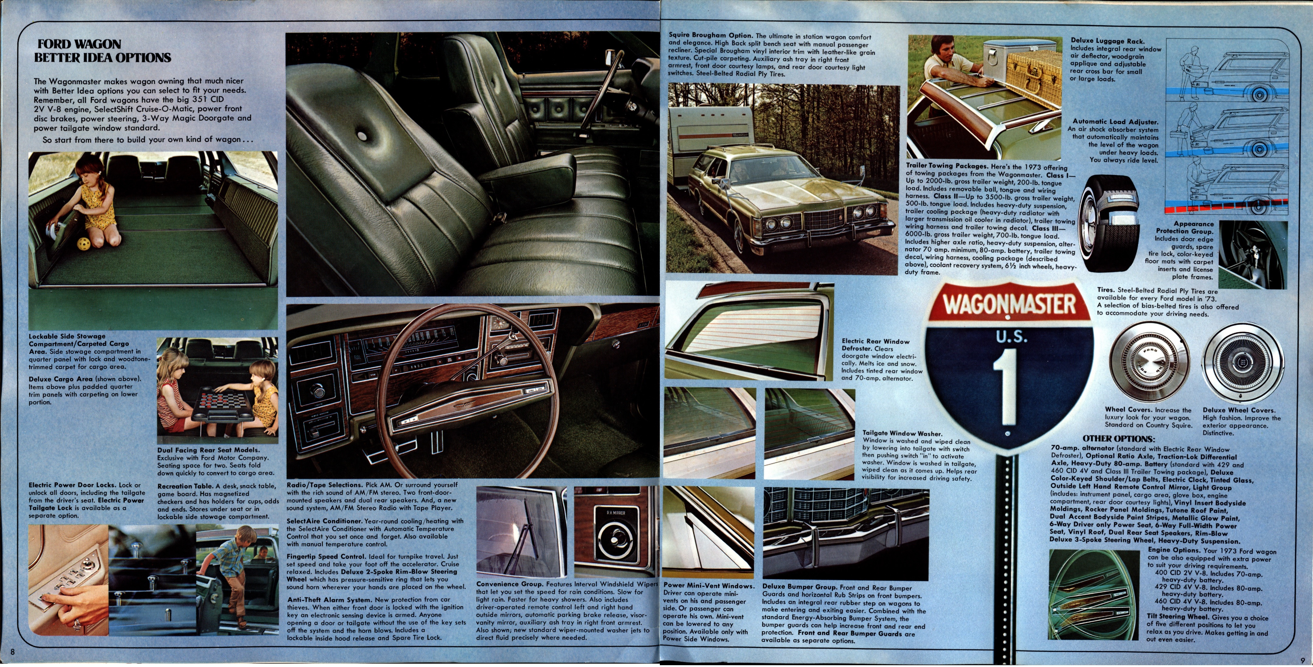 1973 Ford Wagons Brochure 08-09