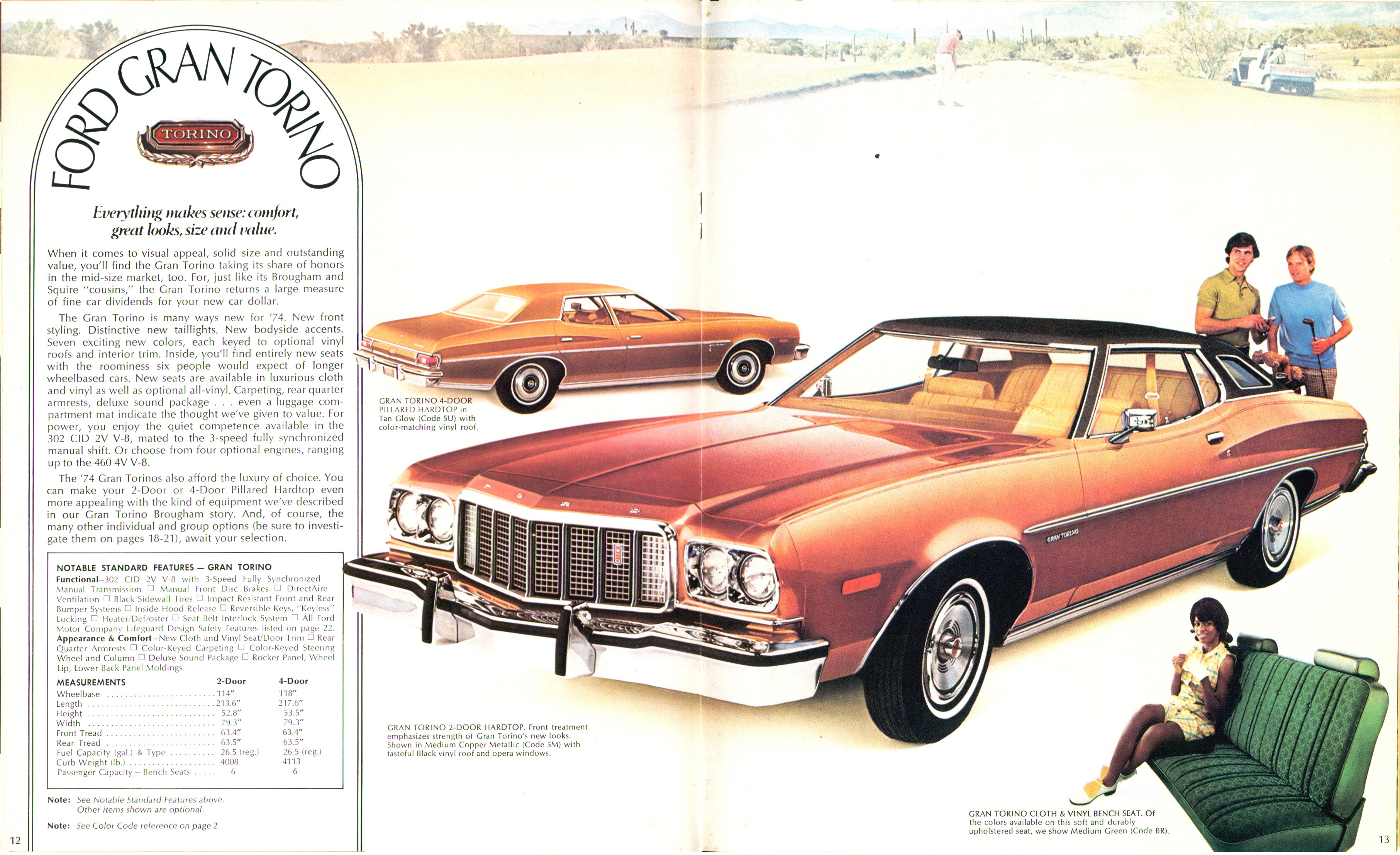 1974 Ford Torino Brochure (Rev) 12-13