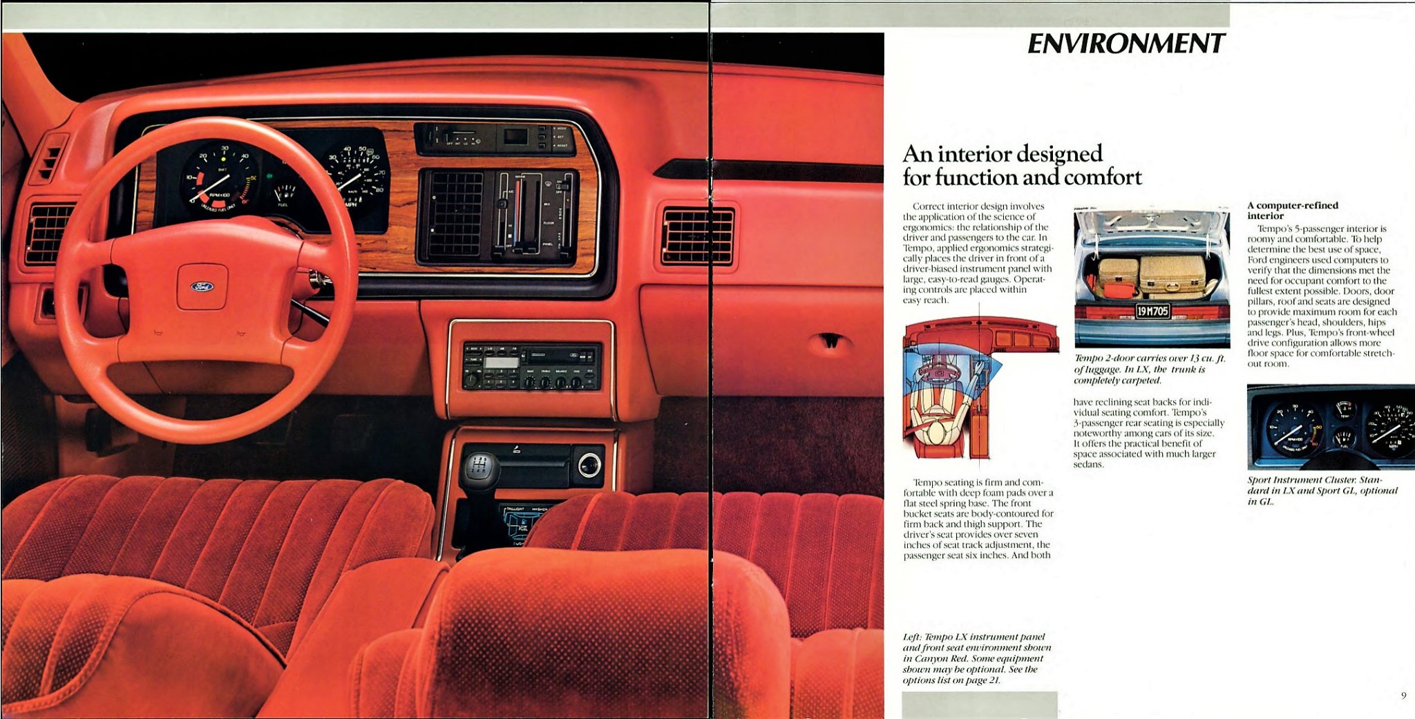 1986 Ford Tempo Brochure 08-09