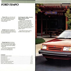 1986 Ford Tempo Brochure 02-03