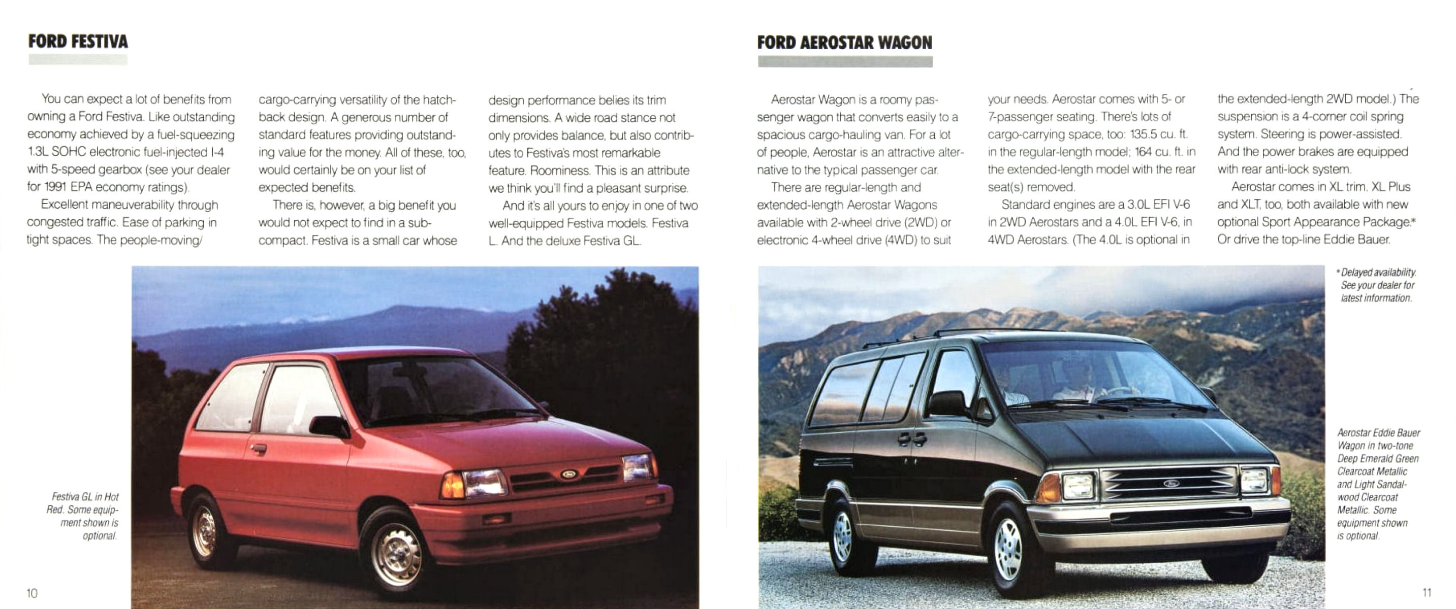 1991 Ford Full Line-10-11