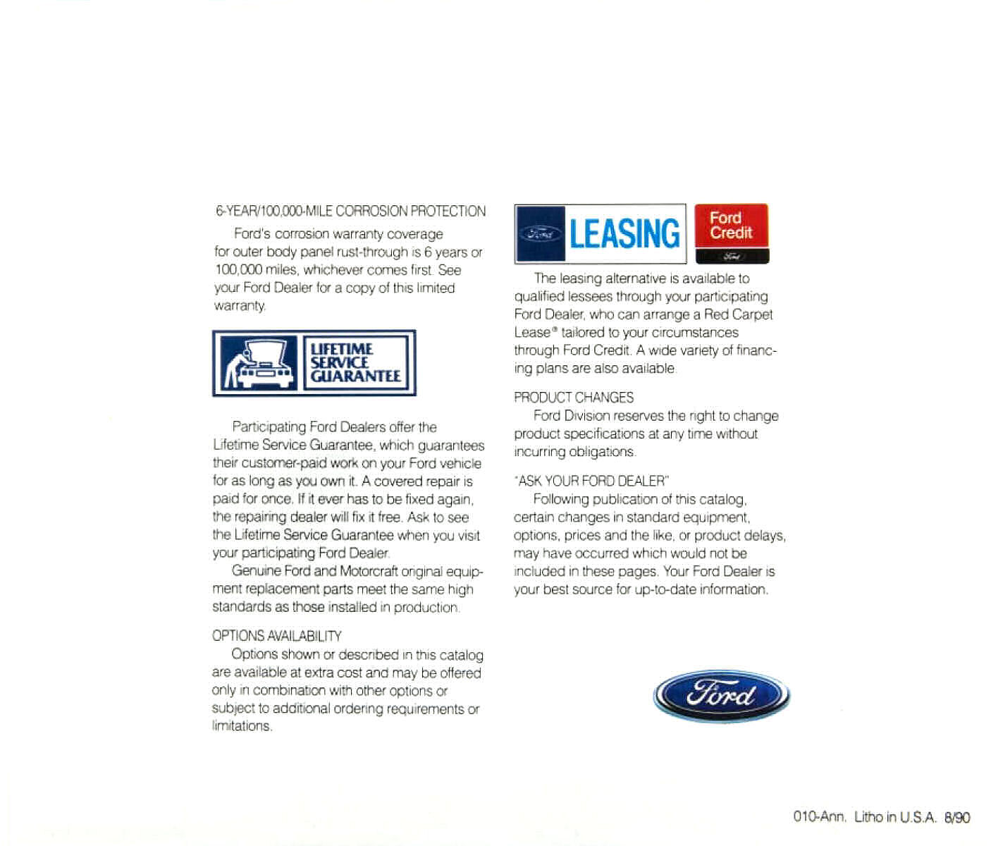 1991 Ford Full Line-12