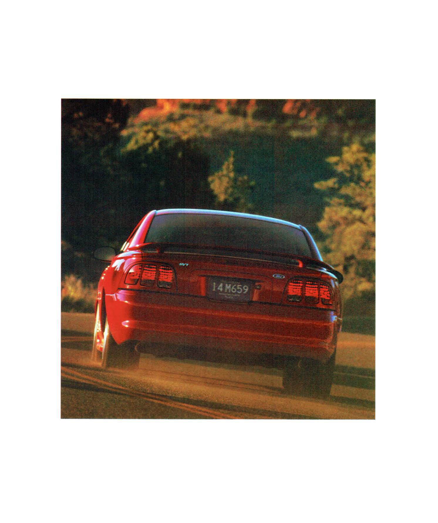 1996 Ford Mustang Cobra Brochure 24