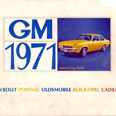 General Motors for 1971 General Motors for 1971
