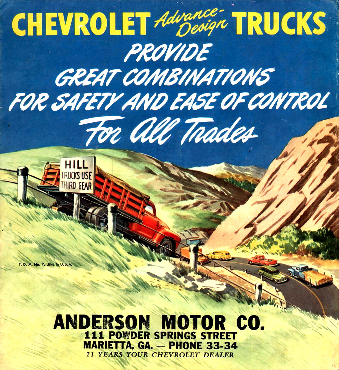 1947 Chevrolet Advance Design Trucks Mailer-01