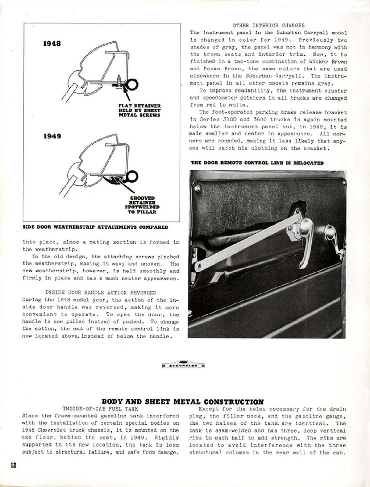 1949 Chevrolet Truck Engineering Features-12