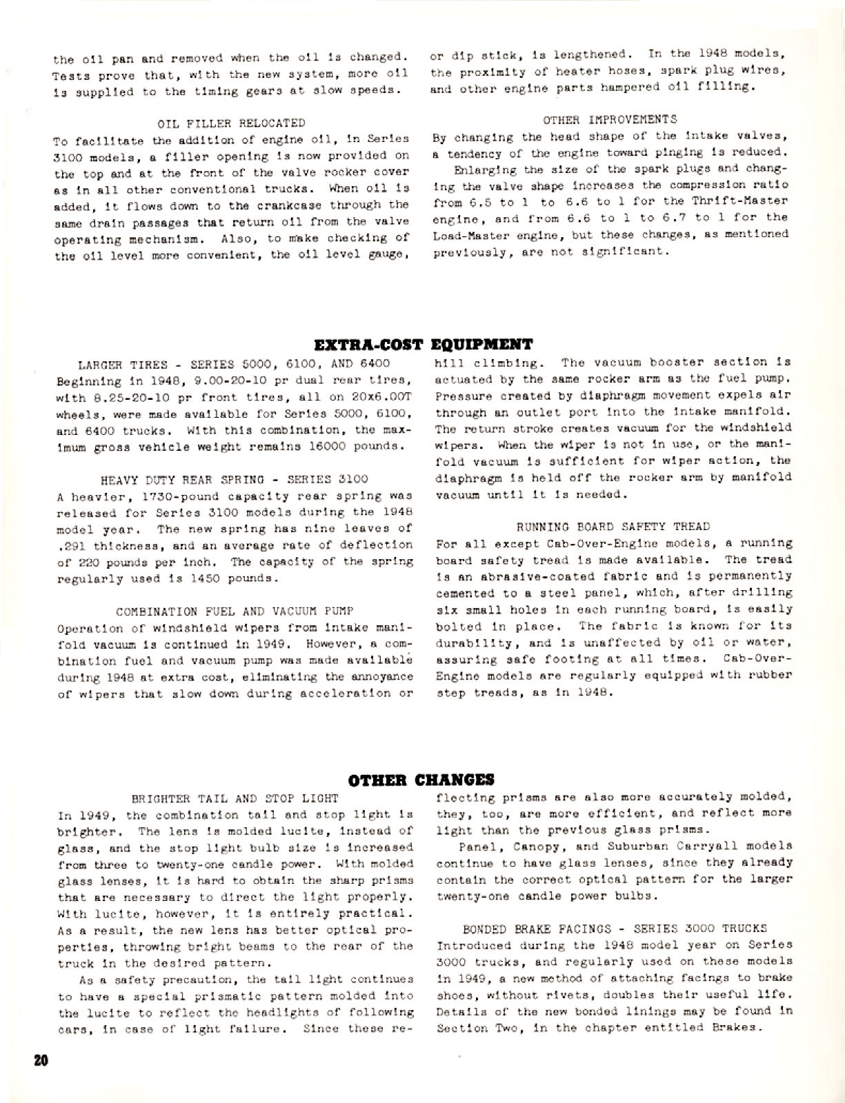 1949 Chevrolet Truck Engineering Features-20
