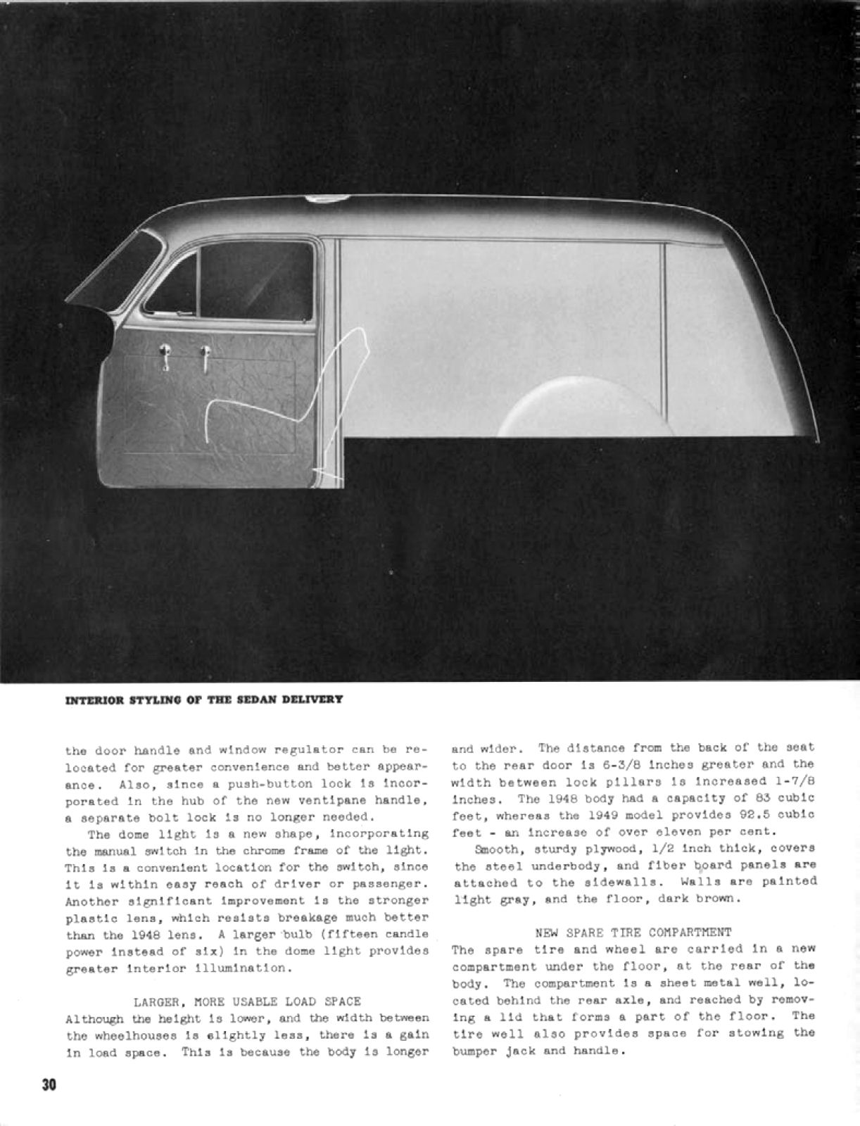 1949 Chevrolet Truck Engineering Features-30