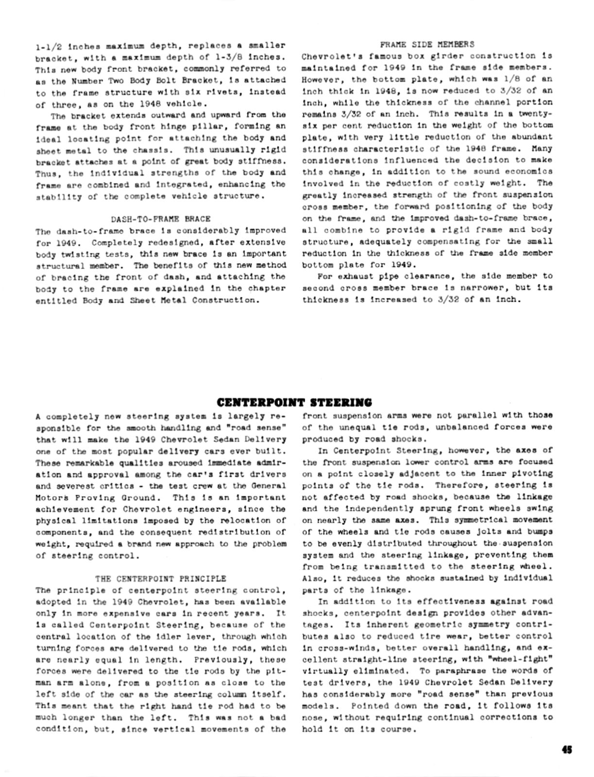 1949 Chevrolet Truck Engineering Features-45