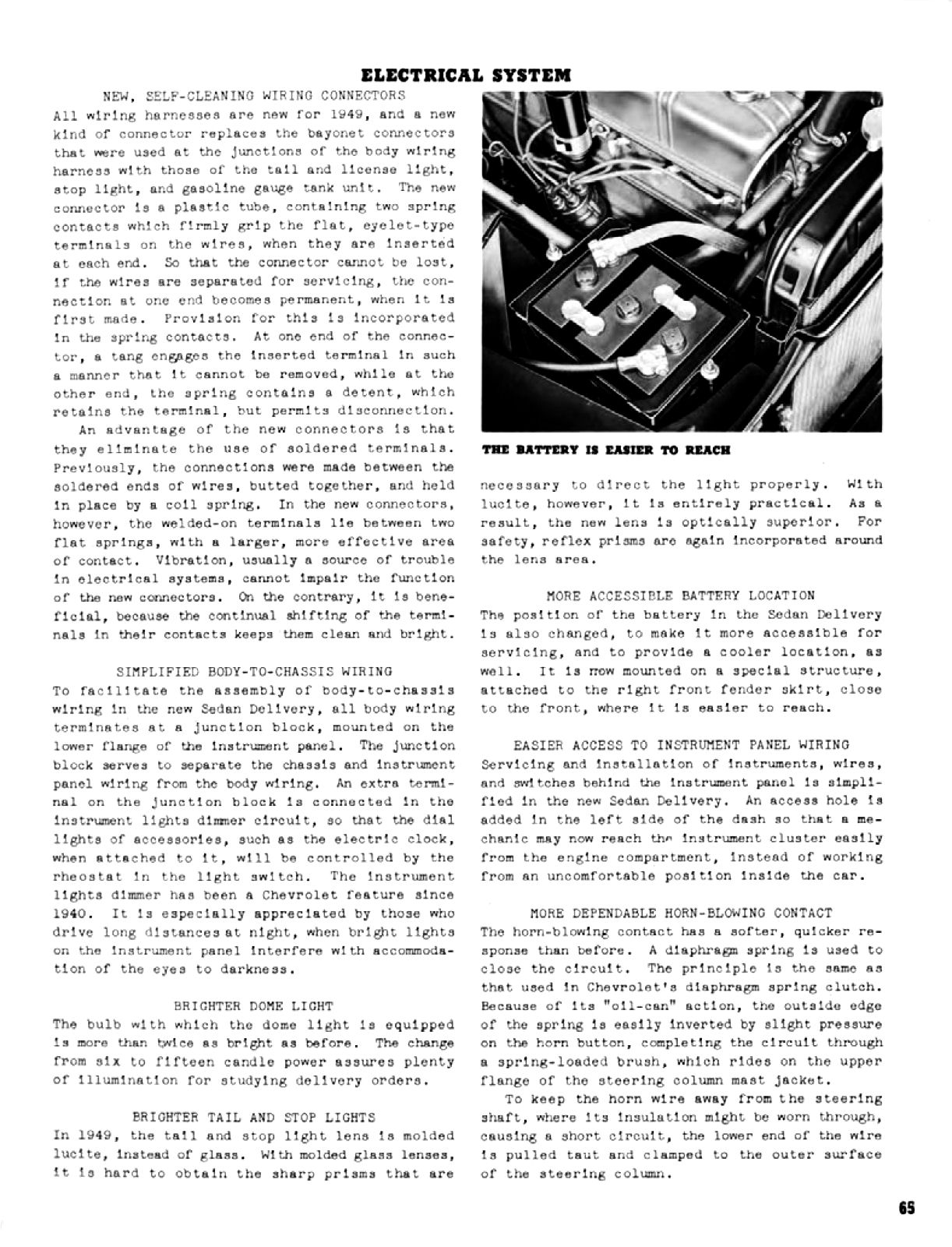 1949 Chevrolet Truck Engineering Features-65