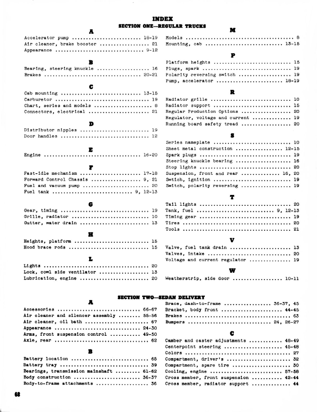1949 Chevrolet Truck Engineering Features-68