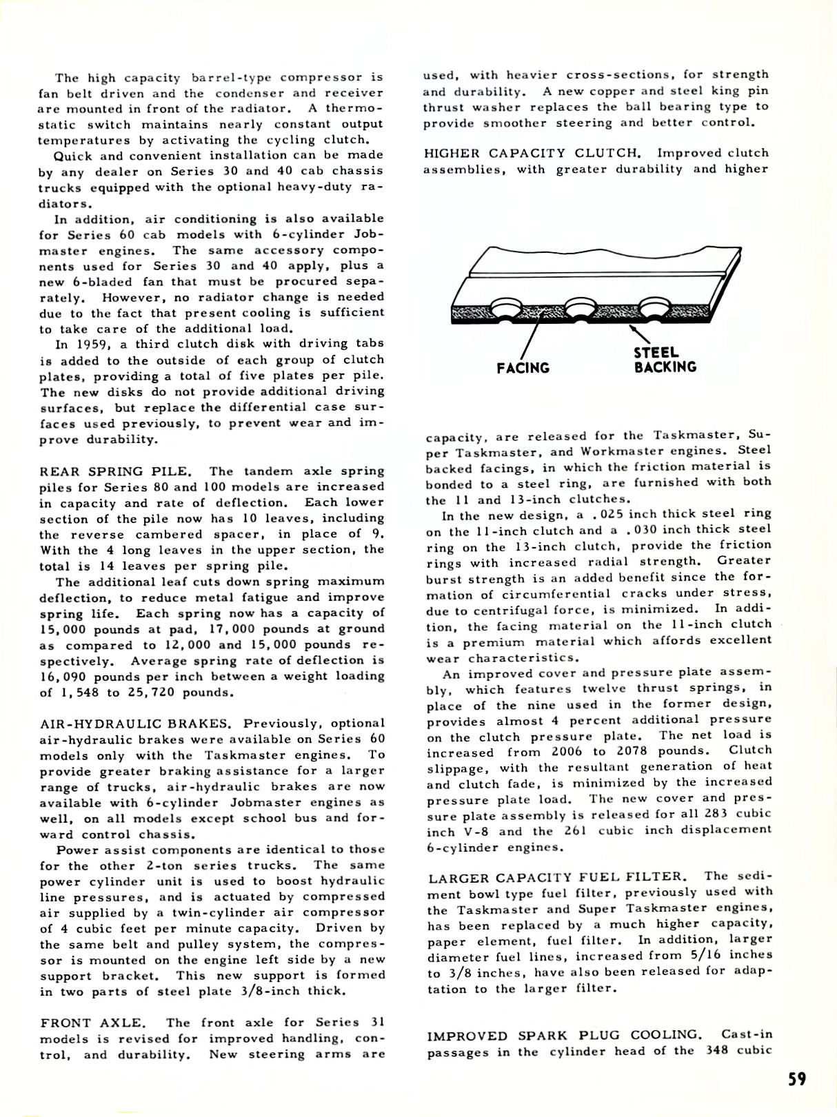 1959 Chevrolet Truck Engineering Features-59