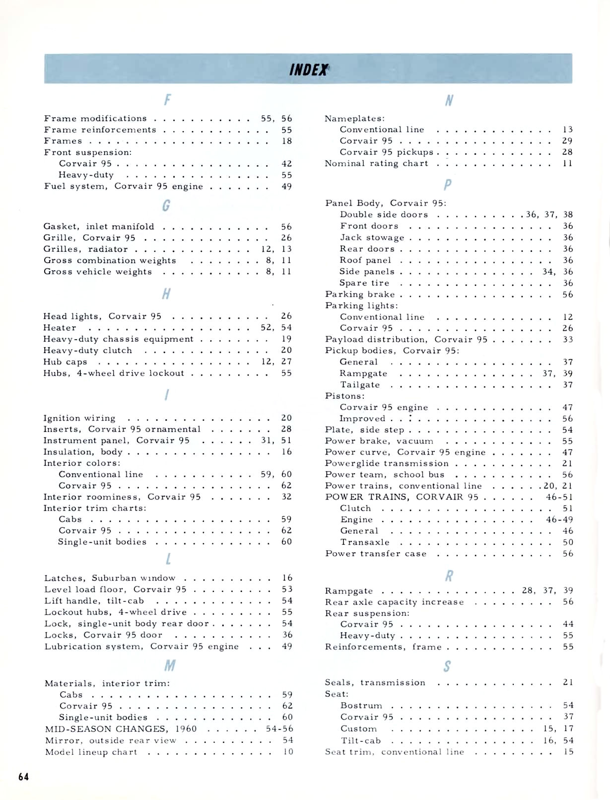 1961 Chevrolet Truck Engineering Features-64
