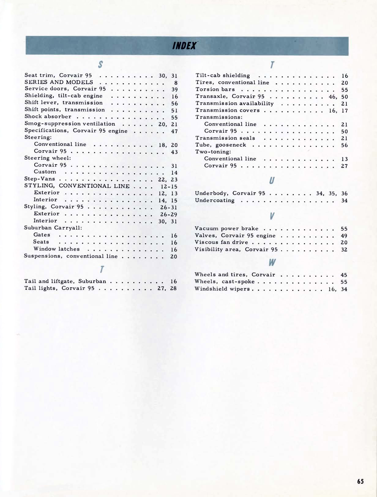 1961 Chevrolet Truck Engineering Features-65