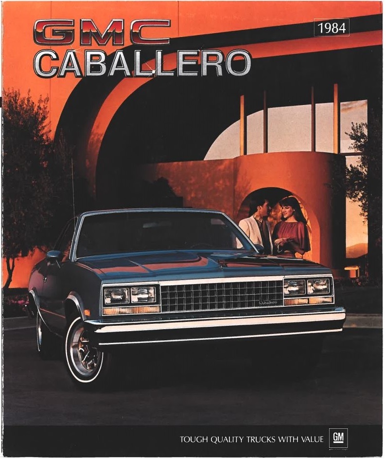 1984 GMC Caballero Brochure 01