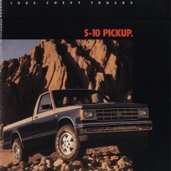 1985 Chevrolet S-10 Pickup Brochure Canada 01