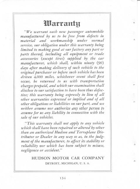 1936 Hudsons HWW-134