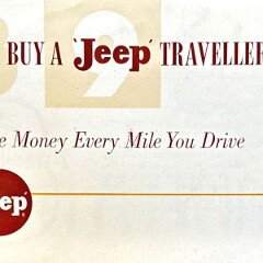 1961 Jeep Traveller Mailer