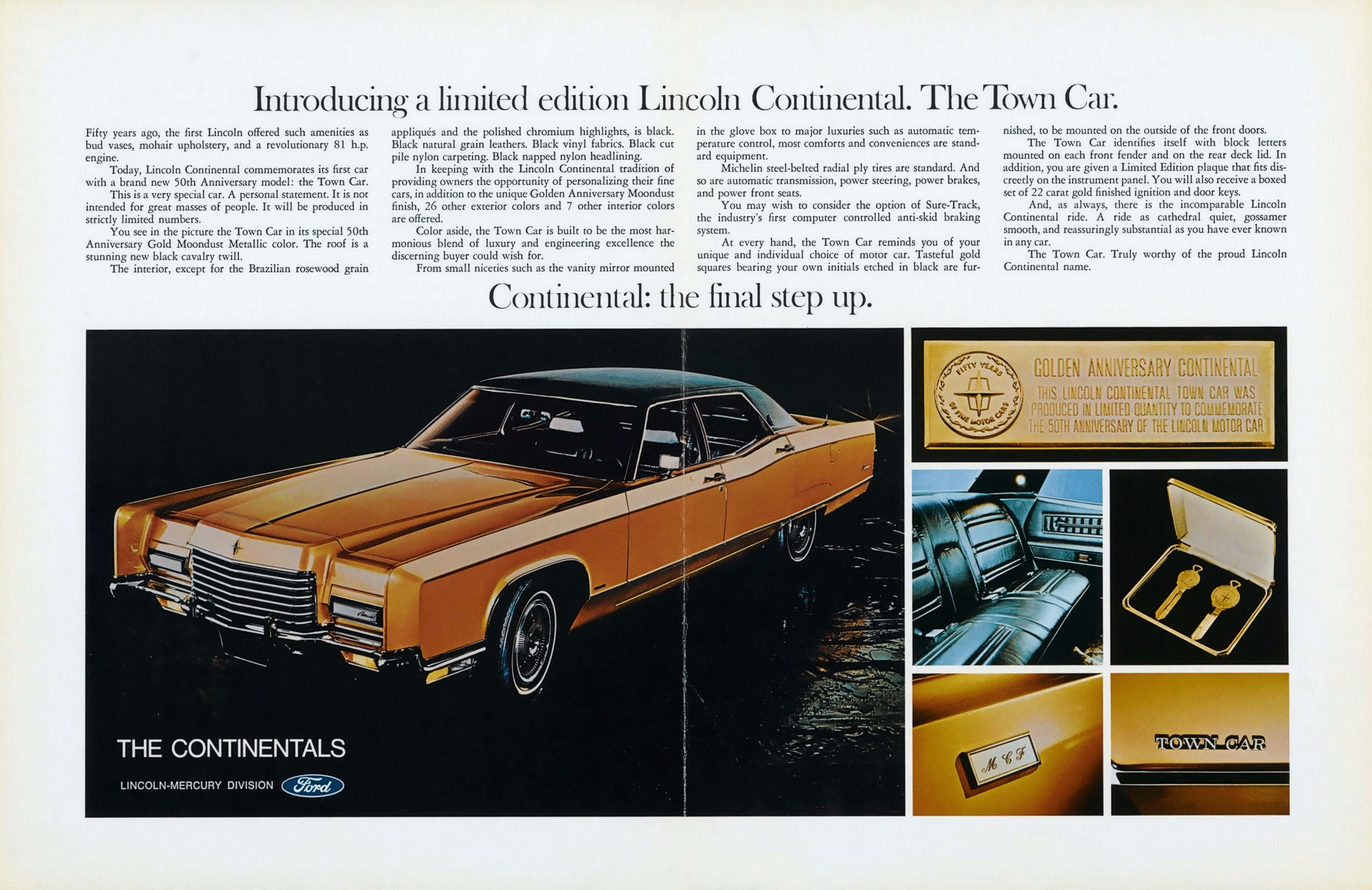 1971 Lincoln Continental Town Car Brochure 02-03